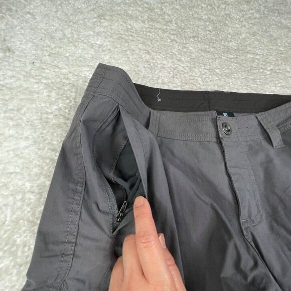 Kuhl Spire Roll Up Hiking Outdoors Pant Gray - Picture 9 of 13